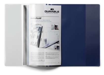 Durable 2579-07 cartellina con fermafoglio Blu
