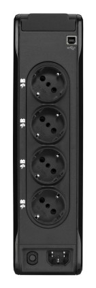 Eaton Ellipse Eco Ups Usb Din 1600 Va 1000W Ingr: C14 Usc: (4) Schuko (4) Schuko Solo Sovratends Tow