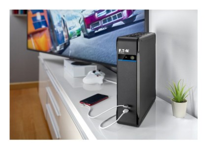 Eaton Ellipse Eco Ups Usb Din 1600 Va 1000W Ingr: C14 Usc: (4) Schuko (4) Schuko Solo Sovratends Tow