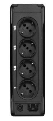 Eaton 3P Ellipse Ups Din, 700 Va, 420W, Ingr: C14 Usc: (3) Schuko (1) Schuko Solo Sovrat, Tower