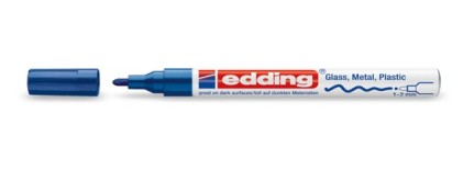 Edding 751 Blu - 1 unit&agrave;