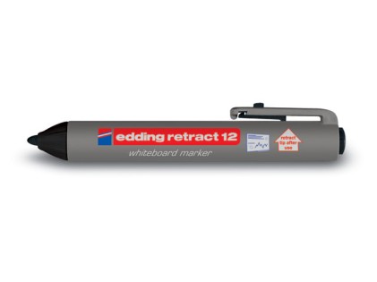 Edding Retract 12 evidenziatore 10 pz Nero