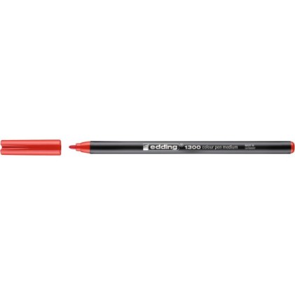 Edding 1300 colourpen marcatore Rosso 1 pz