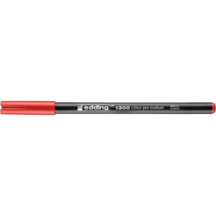 Edding 1300 colourpen marcatore Rosso 1 pz