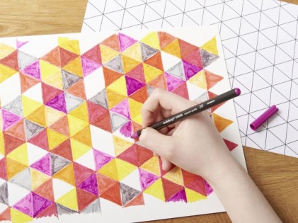 Edding 1300 colourpen marcatore Rosso 1 pz