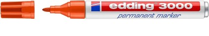 Edding 3000 marcatore permanente Tipo di punta Arancione