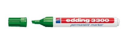 Edding 3300 marcatore permanente Verde 10 pz