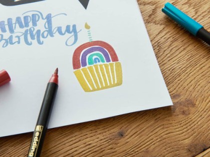 Edding 1340 marcatore Oro, Blu metallizzato, Verde metallizato, Rosso metallico, Viola metallico 6 pz