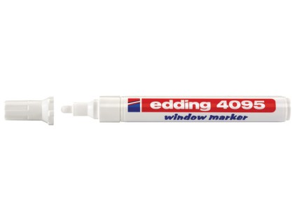 Edding 4095 evidenziatore in gesso Scalpello Bianco