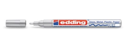 Edding 751 Argento 10 pz