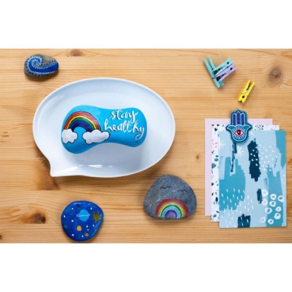 Edding 780 Oro, Argento, Bianco 3 pz