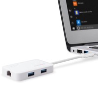 HUB USB EDIMAX EU-4308 USB3.0 Giga USB-C to 3Port-Hub