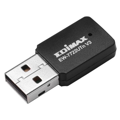 EDIMAX Wireless N300 Wi-Fi 4 Mini USB Adapter