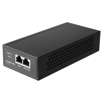 EDIMAX IEEE802.3at Gigabit Ethernet 60W PoE Injector
