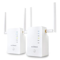 EDIMAX RE11 Gemini WiFi AC1200 Dual-Band Roaming Extender/AP/Bridge External Detachable antennas Kit: 2units