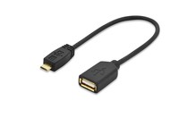 ADATTATORE OTG USB 2.0 CONNETTORI A - MICRO B
