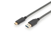 Cavo Usb Tipo "C" Gen 2 10Mbps - Usb "A" Doppia Schermatura Rame Mt 1
