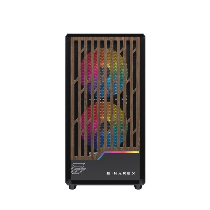 Case Microatx Gaming Pm400Rgbbk Microatx/Itx Black 3 X Rgb Fans