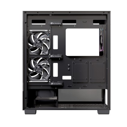 Case Atx Gaming S501D Rgb Black Atx Rgb Bk  Gaming 3 X Rgb Fans