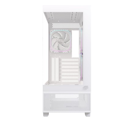 Case Atx Gaming S501D Rgb White Atx Rgb Bk  Gaming 3 X Rgb Fans