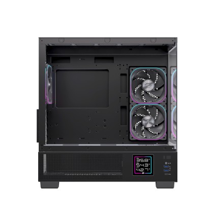 Case Matx Gaming S501D Rgb Black Matx Rgb Bk  Gaming 3 X Rgb Fans