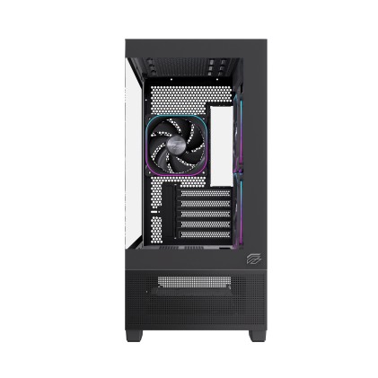 Case Matx Gaming S501D Rgb Black Matx Rgb Bk  Gaming 3 X Rgb Fans