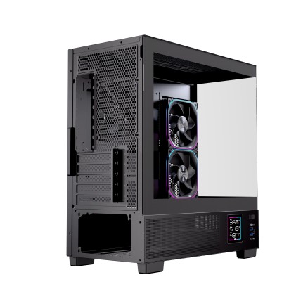 Case Matx Gaming S501D Rgb Black Matx Rgb Bk  Gaming 3 X Rgb Fans