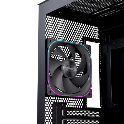 Case Matx Gaming S501D Rgb Black Matx Rgb Bk  Gaming 3 X Rgb Fans