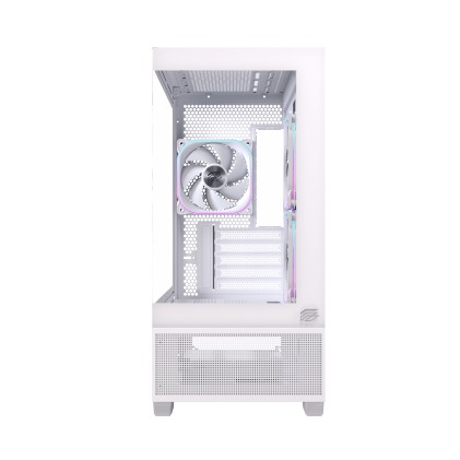 Case Matx Gaming S501D Rgb White Matx Rgb Wh Gaming 3 X Rgb Fans