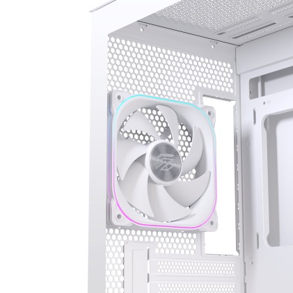 Case Matx Gaming S501D Rgb White Matx Rgb Wh Gaming 3 X Rgb Fans