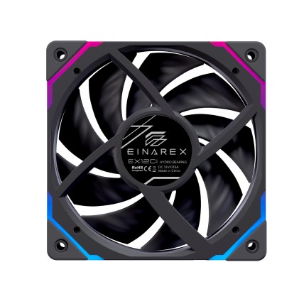 Ventola Per Case Case 120Mm Rgb Bk Raffreddamento Laterale O Inferiore