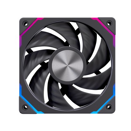Ventola Per Case Case 120Mm Rgb Bk Ottimizzata Per Case Airflow Black