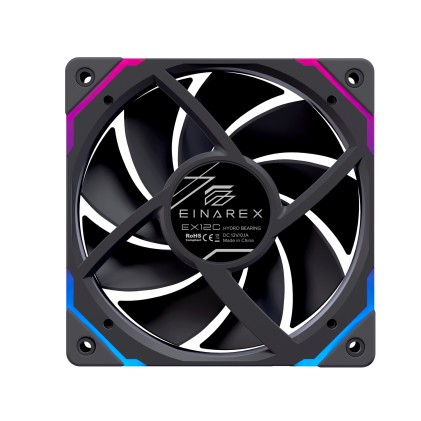 Ventola Per Case Case 120Mm Rgb Bk Ottimizzata Per Case Airflow Black