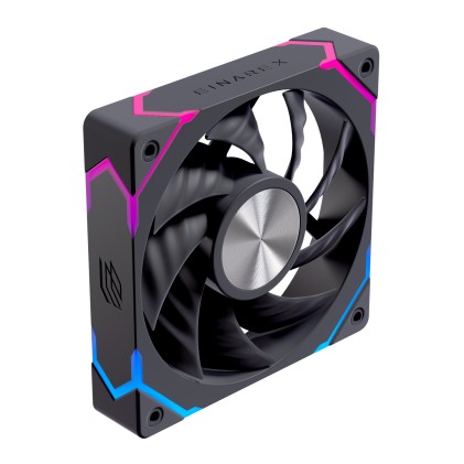 Ventola Per Case Case 120Mm Rgb Bk Ottimizzata Per Case Airflow Black