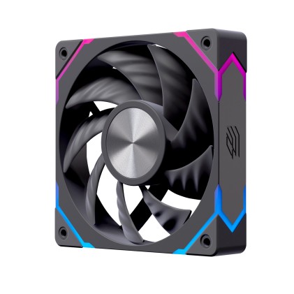 Ventola Per Case Case 120Mm Rgb Bk Ottimizzata Per Case Airflow Black