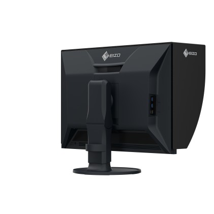 Eizo Monitor 24", 16:10, 1920X1200, Wide Gamut, Ips Lcd, Calibration Sensor, 400 Cd/Sqm, Usb-C (Disp