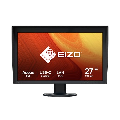 Eizo Monitor 27 Led Ips 16:9 2560X1440 400 Cdm, 99 Adobe Rgb, Sw Calib Incluso, Pivot, Dp/Hdmi,Color