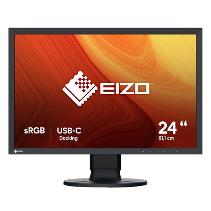 Eizo Monitor 24,1 Led Ips 16:10 1920X1200 14Ms 120 Cdm, Srgb, Calib Hw, Sw Calib Incl, Pivot, Dp/Hdm