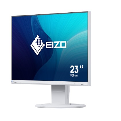 Eizo Monitor 22,5 Led Ips 16:10 1920X1200 5Ms 250 Cdm, Dp/Hdmi, Pivot, Flexscan Ev2360-Wt, Bianco