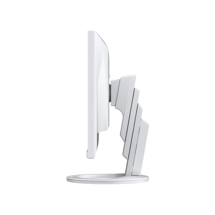 Eizo Monitor 23,8 Led Ips 16:9 Fhd 5Ms 250 Cdm, Dp/Hdmi, Usb-C, Pivot, Flexscan Ev2480-Wt, Bianco