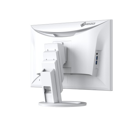 Eizo Monitor 23,8 Led Ips 16:9 Fhd 5Ms 250 Cdm, Dp/Hdmi, Usb-C, Pivot, Flexscan Ev2480-Wt, Bianco