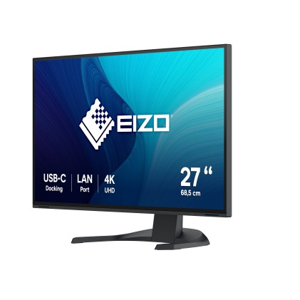 Eizo Monitor 27 Led Ips 16:9 4K Uhd, 5Ms 350 Cdm, Pivot, Usb-C, Dp/Hdmi, Multimediale, Flexscan Ev2740X-Bk