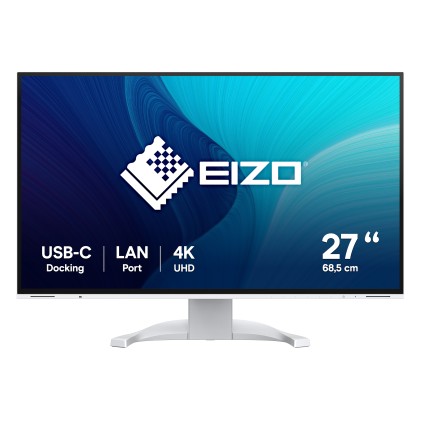 Eizo Monitor 27 Led Ips 16:9 4K Uhd, 5Ms 350 Cdm, Pivot, Usb-C, Dp/Hdmi, Multimediale, Flexscan Ev27