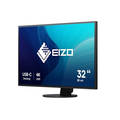 Eizo Monitor 31,5 Led Ips 16:9 4K Uhd 350 Cdm, Dp/Hdmi, Pivot, Flexscan Ev3285