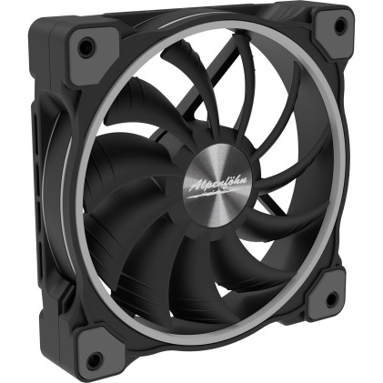 Alpenf&ouml;hn Wing Boost 3 Case per computer, ventiole 12 cm Nero 3 pz