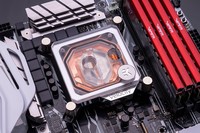 CPU Cooler Water Blocks EK-Velocity Intel - Kupfer   Plexi