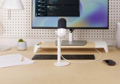 Elgato Wave Neo Bianco Microfono da tavolo