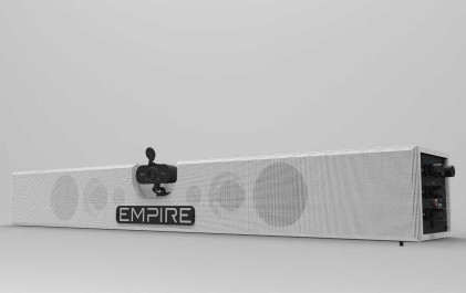 Webcam + Soundbar Kit Videoconferen Za Empire 100W Webcam 4K White