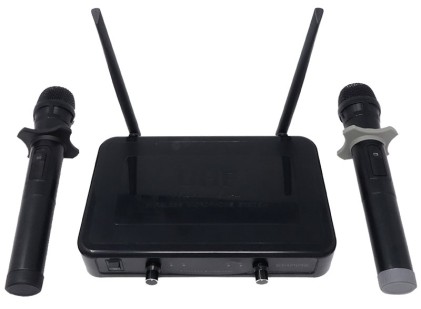 Microfono Empire Wireless Range 30M T Uhf Band Gelato Piu Lavalier