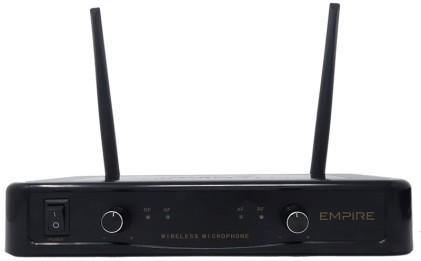 Microfono Empire Wireless Range 30M T Uhf Band Gelato Piu Lavalier